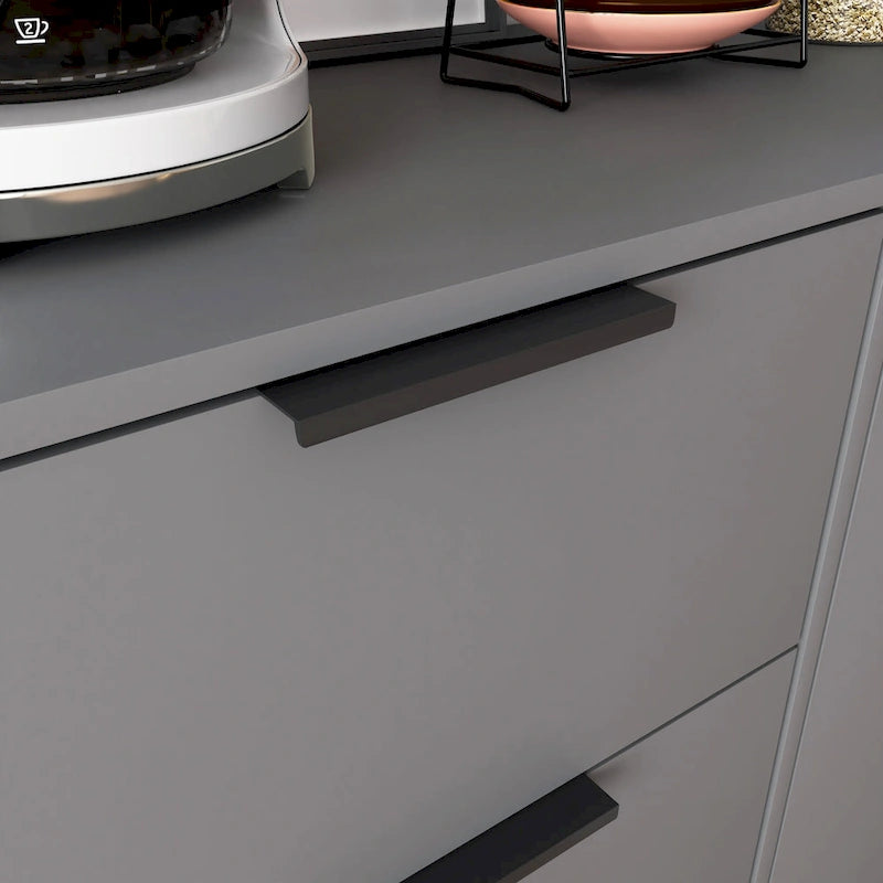 Modern Storage Cabinet with 3 Drawers and Adjustable Shelf for Living Room, Home Office, Entryway