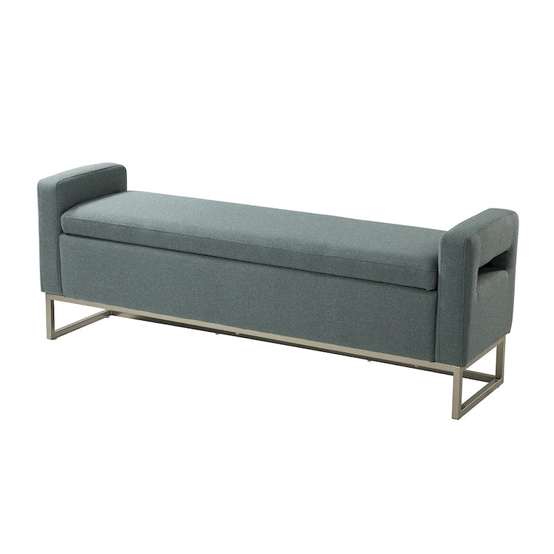 Modern Upholstered Storage Bench
