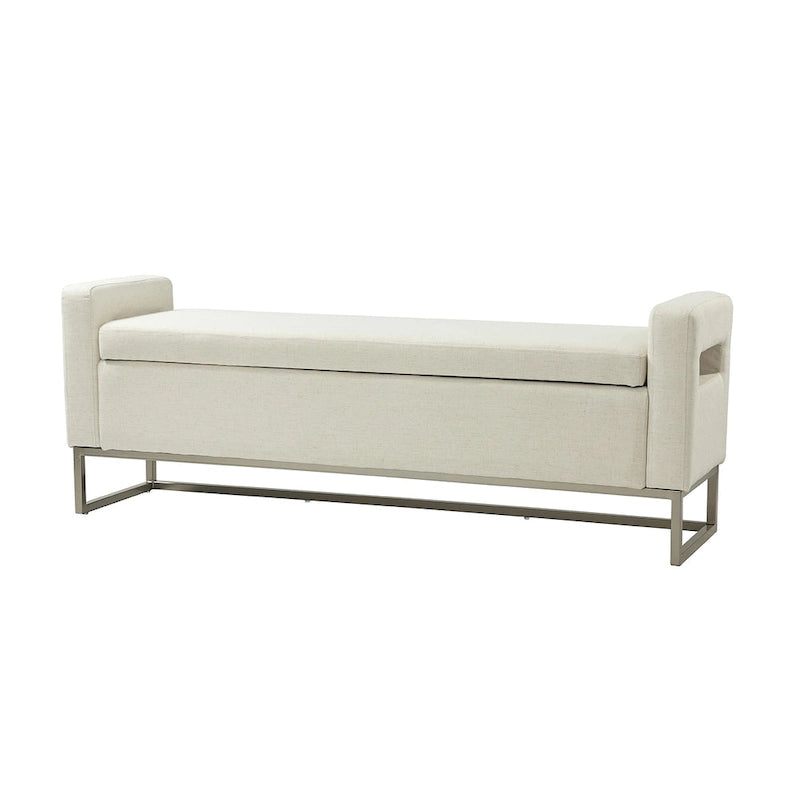 Modern Upholstered Storage Bench