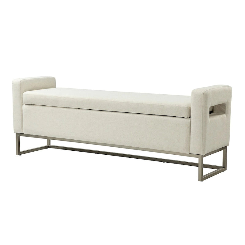 Modern Upholstered Storage Bench