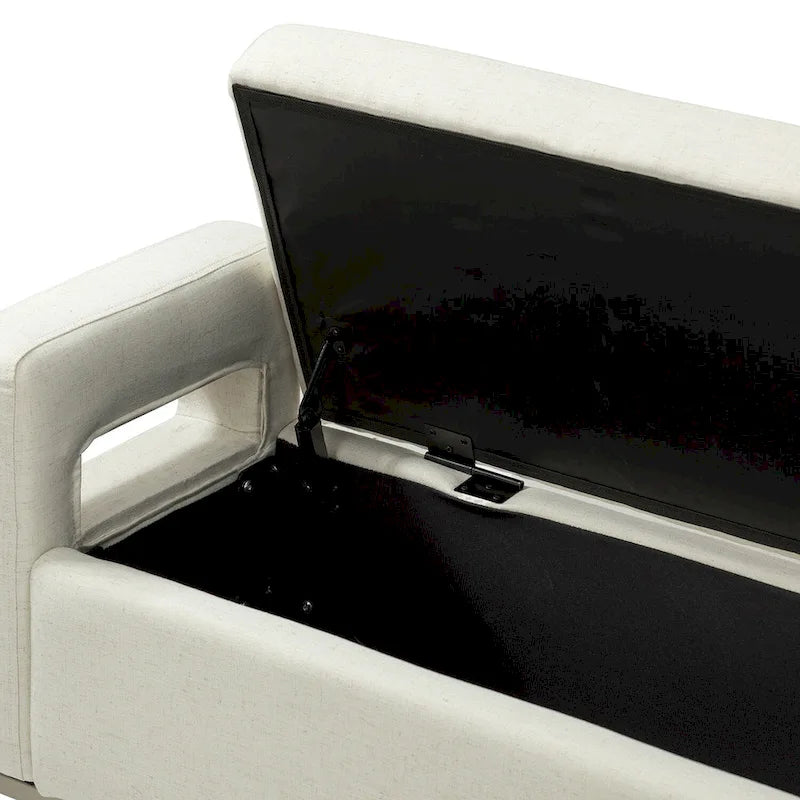 Modern Upholstered Storage Bench