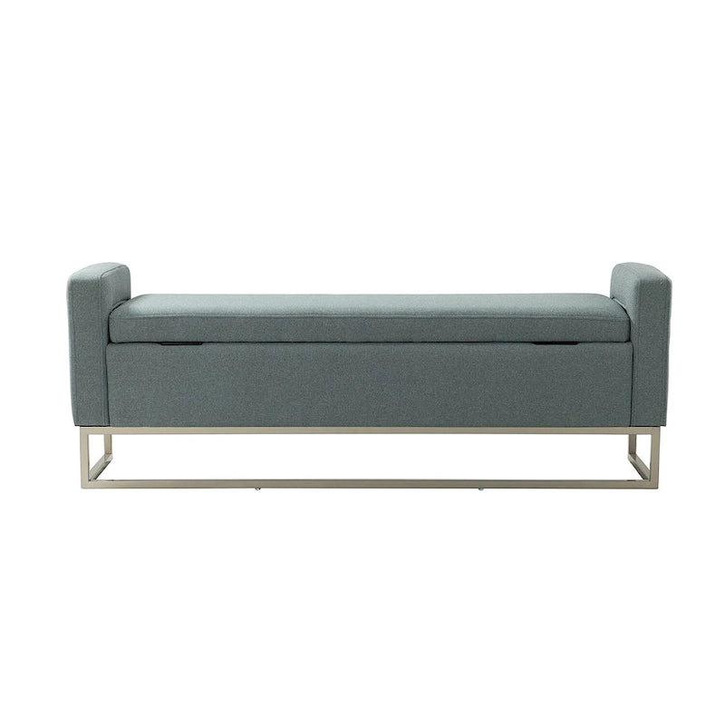 Modern Upholstered Storage Bench