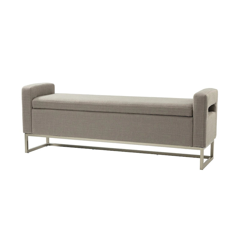Modern Upholstered Storage Bench