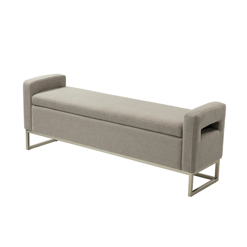 Modern Upholstered Storage Bench