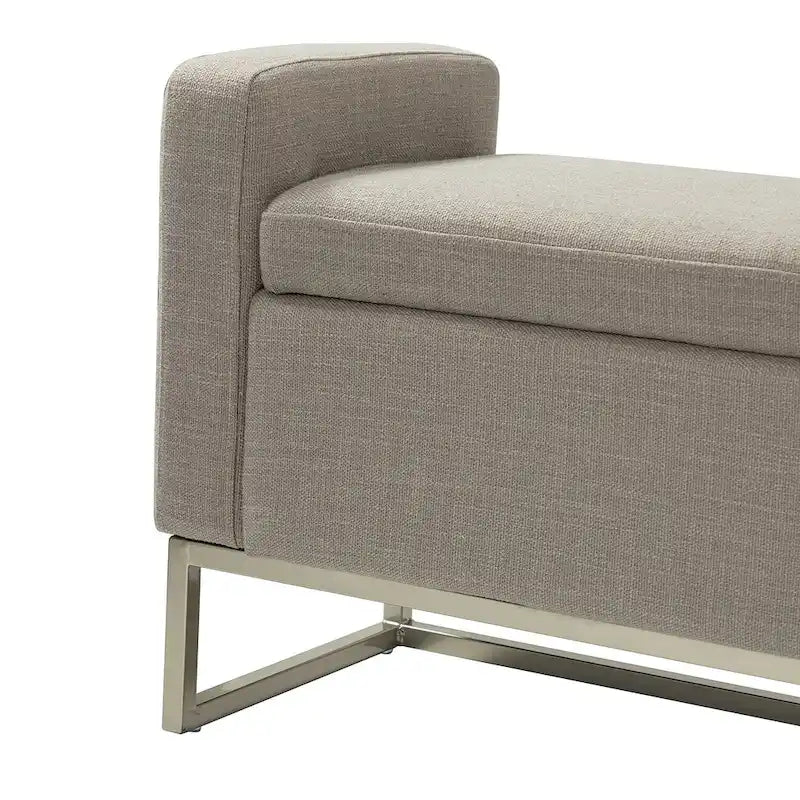 Modern Upholstered Storage Bench