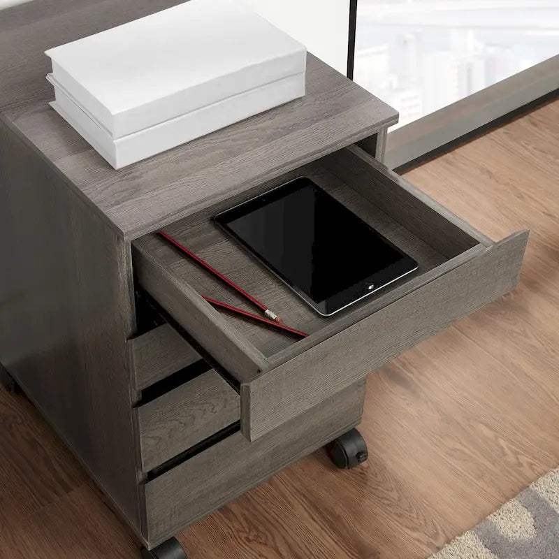 4-Drawer Mobile Storage Cart with Locking Casters