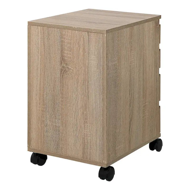 4-Drawer Mobile Storage Cart with Locking Casters