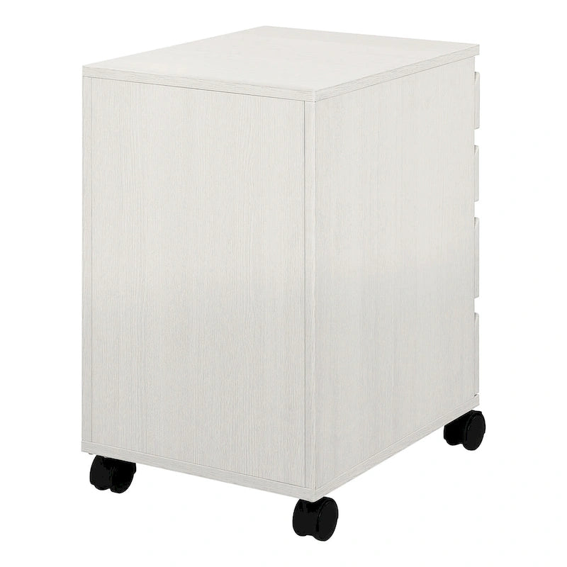 4-Drawer Mobile Storage Cart with Locking Casters