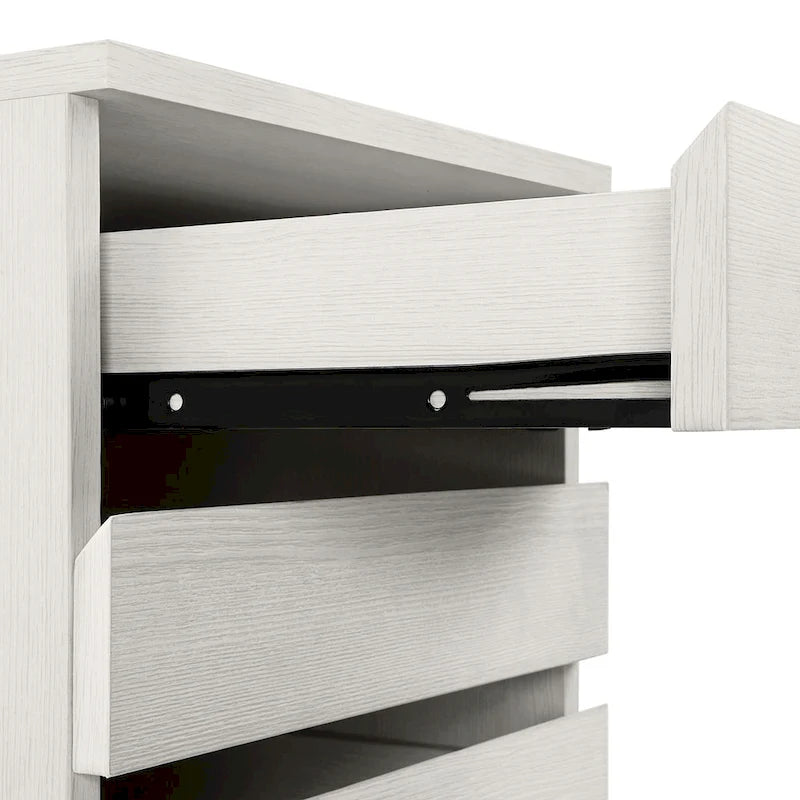 4-Drawer Mobile Storage Cart with Locking Casters