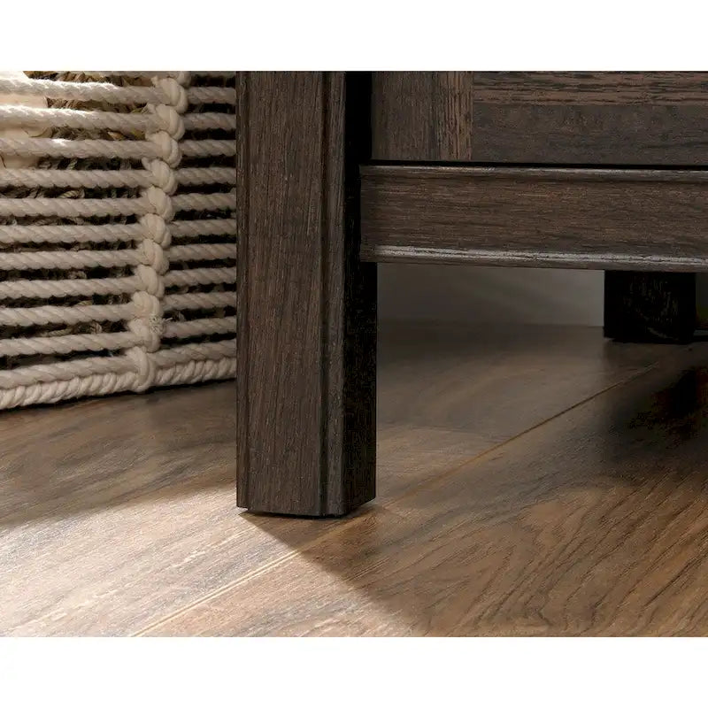 Lateral File Cabinet with Locking Drawers, Chalked Chestnut