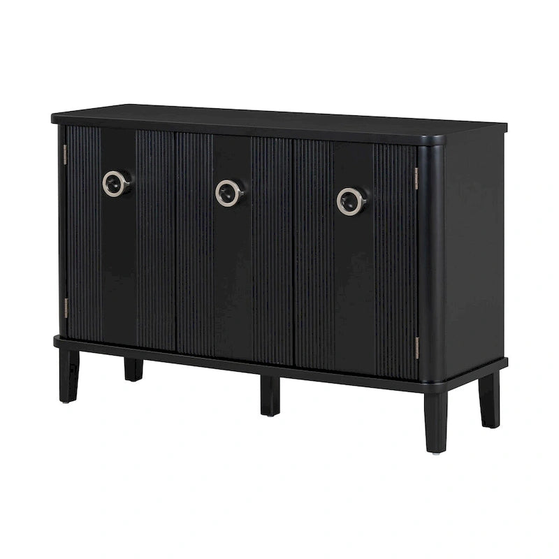 Stable and Sturdy Wood Cabinet