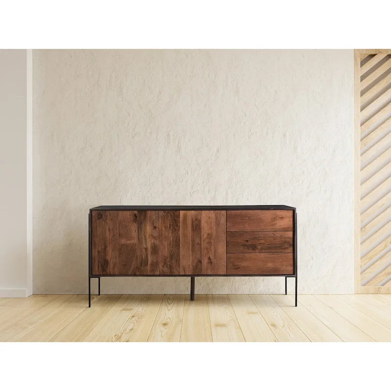Solid Mango Wood Sideboard