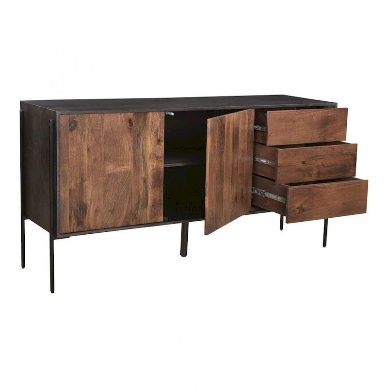 Solid Mango Wood Sideboard