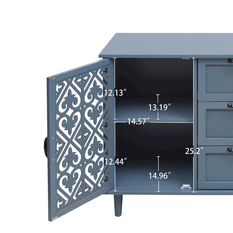 Sideboard with 2 Doors and 3 Drawers