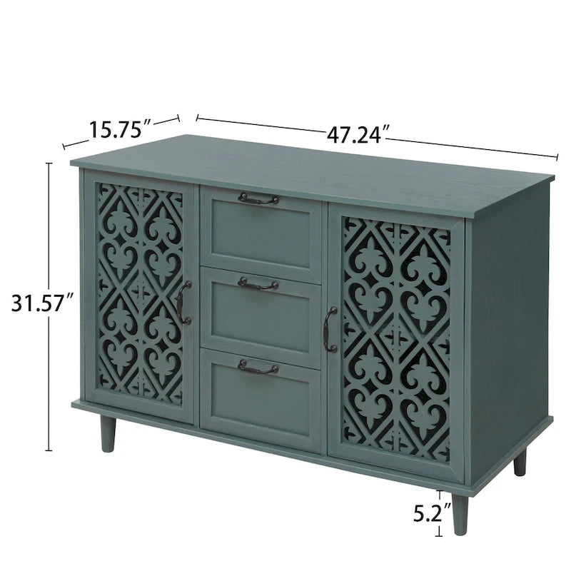 Sideboard with 2 Doors and 3 Drawers