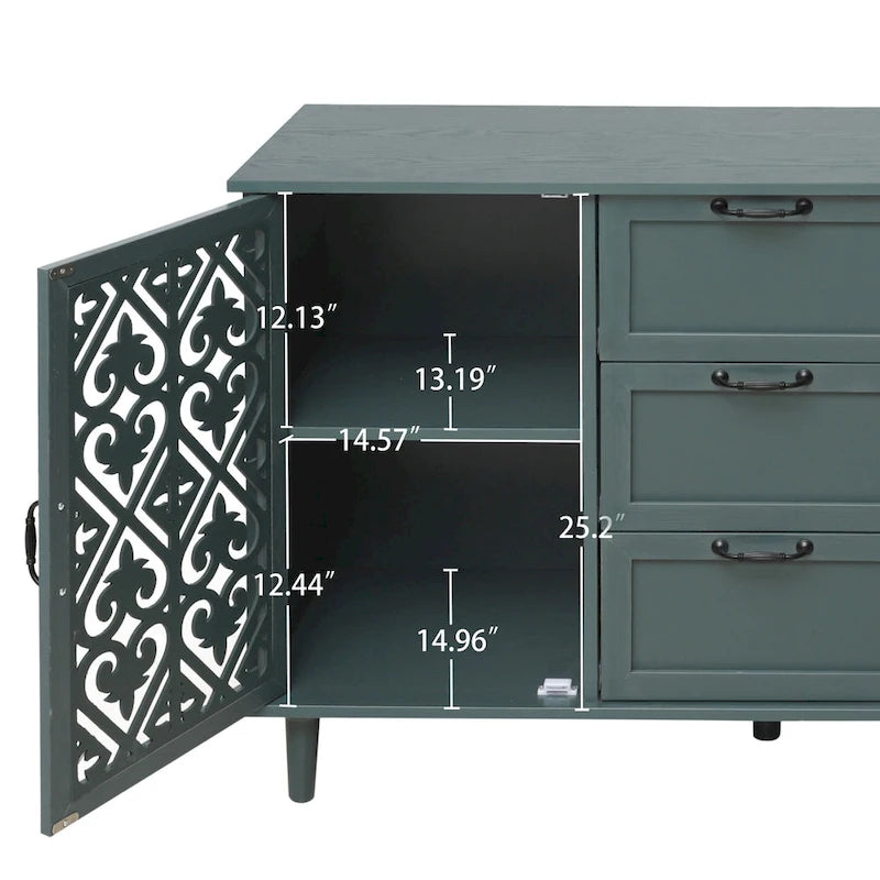 Sideboard with 2 Doors and 3 Drawers