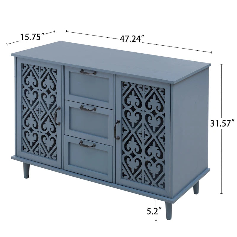 Sideboard with 2 Doors and 3 Drawers