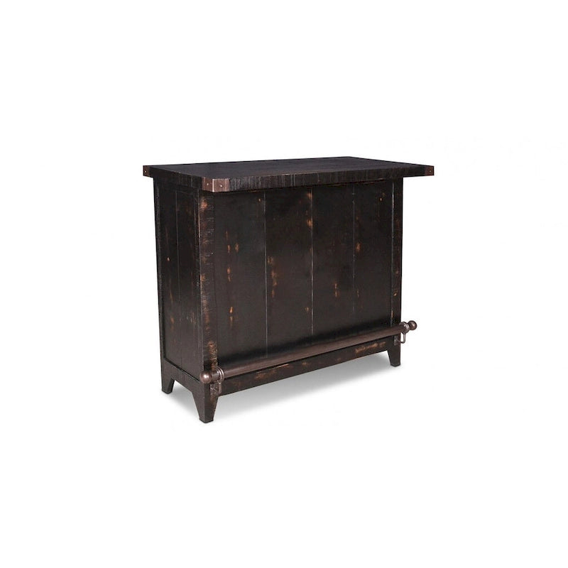 Wine Bar Cabinet with Rack - 48 inch