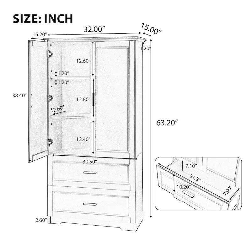 Tall Bathroom Storage cabinet