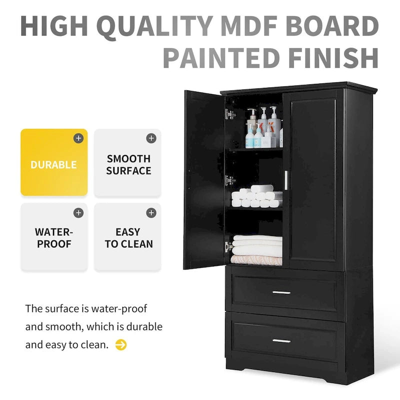 Tall Bathroom Storage cabinet